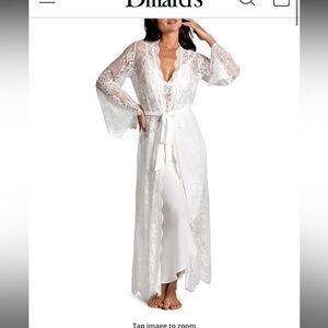 In Bloom by Jonquil White Lace Robe